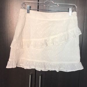 White skirt
